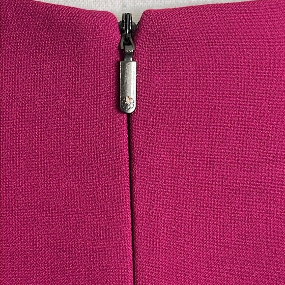 Trina Turk crepe cap sleeve Pink shift Dress - Picture 14 of 14